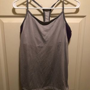 Fabletics Sport bra with attached top.